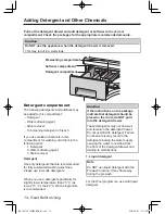 Preview for 14 page of Panasonic NA-148VG4 Operating Instructions & Installation Instructions