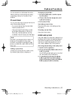 Preview for 25 page of Panasonic NA-148VG4 Operating Instructions & Installation Instructions