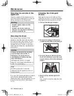 Preview for 26 page of Panasonic NA-148VG4 Operating Instructions & Installation Instructions