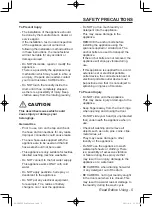 Preview for 5 page of Panasonic NA-148VX3 Operating Instructions & Installation Instructions