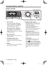 Preview for 8 page of Panasonic NA-148VX3 Operating Instructions & Installation Instructions