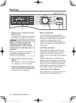 Preview for 12 page of Panasonic NA-148VX3 Operating Instructions & Installation Instructions