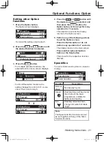 Preview for 21 page of Panasonic NA-148VX3 Operating Instructions & Installation Instructions