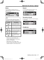 Preview for 23 page of Panasonic NA-148VX3 Operating Instructions & Installation Instructions