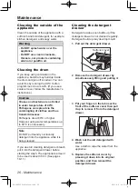 Preview for 26 page of Panasonic NA-148VX3 Operating Instructions & Installation Instructions