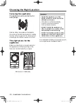 Preview for 34 page of Panasonic NA-148VX3 Operating Instructions & Installation Instructions