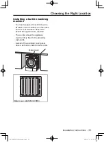 Preview for 35 page of Panasonic NA-148VX3 Operating Instructions & Installation Instructions