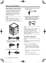 Preview for 36 page of Panasonic NA-148VX3 Operating Instructions & Installation Instructions