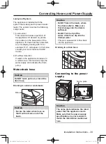 Preview for 39 page of Panasonic NA-148VX3 Operating Instructions & Installation Instructions