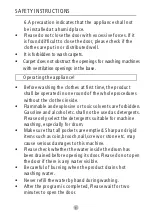 Предварительный просмотр 8 страницы Panasonic NA-149MG4 Series Operating Instructions Manual