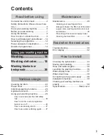 Предварительный просмотр 4 страницы Panasonic NA-14VA1 Operating Instructions Manual