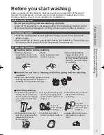 Предварительный просмотр 8 страницы Panasonic NA-14VA1 Operating Instructions Manual