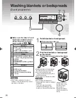 Предварительный просмотр 21 страницы Panasonic NA-14VA1 Operating Instructions Manual