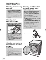 Предварительный просмотр 29 страницы Panasonic NA-14VA1 Operating Instructions Manual