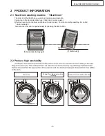 Предварительный просмотр 3 страницы Panasonic NA-14VA1 Service Manual