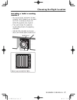 Preview for 35 page of Panasonic NA-168VX3 Operating Instructions & Installation Instructions