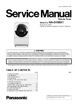 Preview for 1 page of Panasonic NA-D106X1 Service Manual