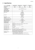 Preview for 3 page of Panasonic NA-D106X1 Service Manual