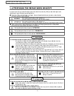 Предварительный просмотр 3 страницы Panasonic NA-F1003B Service Manual