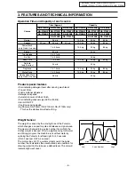 Предварительный просмотр 6 страницы Panasonic NA-F1003B Service Manual