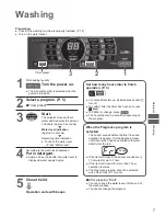 Предварительный просмотр 7 страницы Panasonic NA-F100A1 Operating & Installation Instructions Manual