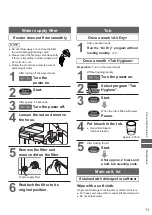 Preview for 11 page of Panasonic NA-F100A4 Operating & Installation Instructions Manual