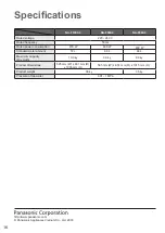 Preview for 16 page of Panasonic NA-F100A4 Operating & Installation Instructions Manual