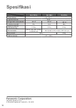 Preview for 32 page of Panasonic NA-F100A4 Operating & Installation Instructions Manual