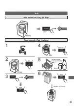 Preview for 23 page of Panasonic NA-F100A9 Operating & Installation Instructions Manual