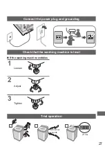 Preview for 27 page of Panasonic NA-F100A9 Operating & Installation Instructions Manual