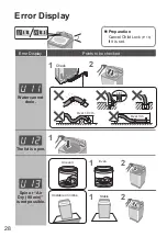 Preview for 28 page of Panasonic NA-F100A9 Operating & Installation Instructions Manual