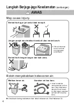 Preview for 36 page of Panasonic NA-F100A9 Operating & Installation Instructions Manual