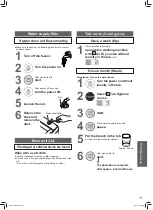 Preview for 11 page of Panasonic NA-F100B3 Operating Instructions & Installation Instructions