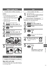 Preview for 11 page of Panasonic NA-F100X1 Operating Instructions Manual