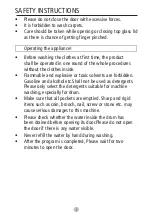 Preview for 9 page of Panasonic NA-F10MB1 Operating Instructions Manual