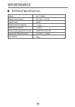 Preview for 22 page of Panasonic NA-F10MB1 Operating Instructions Manual