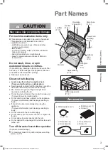 Preview for 3 page of Panasonic NA-F115A1 Operating & Installation Instructions Manual