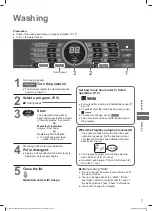 Preview for 7 page of Panasonic NA-F115A1 Operating & Installation Instructions Manual