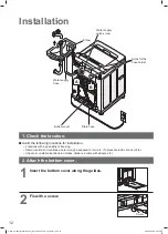 Preview for 12 page of Panasonic NA-F115A1 Operating & Installation Instructions Manual