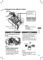 Предварительный просмотр 13 страницы Panasonic NA-F115A5 Operating & Installation Instructions Manual