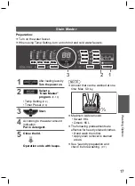 Предварительный просмотр 17 страницы Panasonic NA-F115A5 Operating & Installation Instructions Manual