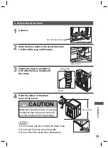 Предварительный просмотр 25 страницы Panasonic NA-F115A5 Operating & Installation Instructions Manual