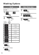 Предварительный просмотр 14 страницы Panasonic NA-F12AR1 Operating & Installation Instructions Manual