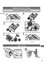 Предварительный просмотр 21 страницы Panasonic NA-F12AR1 Operating & Installation Instructions Manual