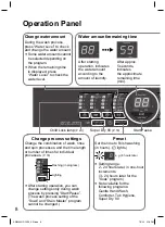 Preview for 8 page of Panasonic NA-F130A5 Operating & Installation Instructions Manual