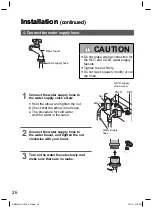 Preview for 26 page of Panasonic NA-F130A5 Operating & Installation Instructions Manual