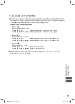 Preview for 31 page of Panasonic NA-F130A5 Operating & Installation Instructions Manual