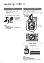 Preview for 8 page of Panasonic NA-F150A3 Operating & Installation Instructions Manual