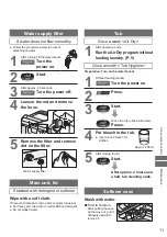 Preview for 11 page of Panasonic NA-F150A3 Operating & Installation Instructions Manual