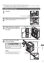 Preview for 13 page of Panasonic NA-F150A3 Operating & Installation Instructions Manual